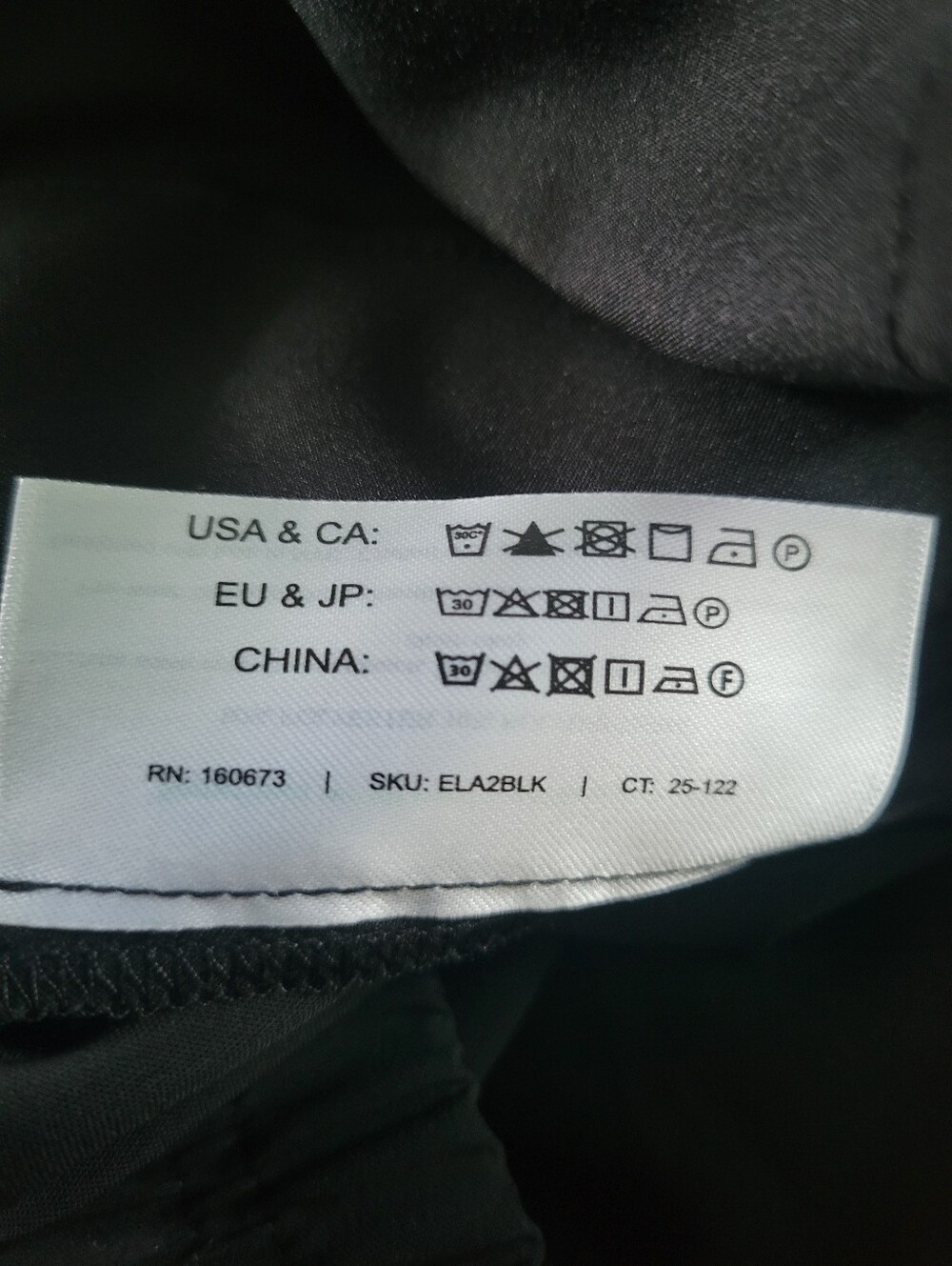M.M. Lafleur The Elena Travel Culotte OrigamiTech Black M - Picture 11 of 12